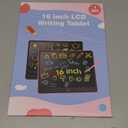 LCD Writing Tablet for Kids, 16 Inch Colorful Doodle Board Drawing Tablets, Toddler Educational Learning Toys for 3 4 5 6 7 8 Year Old Boys Girls Birthday Christmas Gift (Blue)