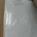 Magnetic Dry Erase Whiteboard - 46 x 33 Inch White Board - 4 x 3 Large Wall-Mounted Board with Silver Aluminum Frame, 1 Magnetic Eraser, 2 Pens, Detachable Marker Tray, 6 Magnets