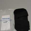 Galvaran Knee Brace with Side Stabilizers for Meniscal Tear Knee Pain ACL MCL Arthritis Injuries Recovery, Breathable Adjustable Knee Support for Men and Women (X-Large, Black)