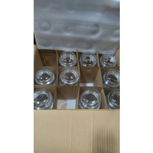 Pack Of 9 Glass Jars With Lids