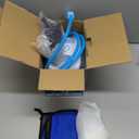 Handheld Steam Cleaner for Home, 10s HeatUp/2.1 Qt Tank/4.5BAR High Pressure Hand held Steamer for Cleaning, 3 Level Pressurized Portable Steam Cleaner for Car Detailing, Bed Bugs, Blue,Tile, Grout