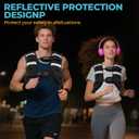 Weighted Vest, 8lb/12lb/16lb/20lb Weight Vest with Reflective Stripes for Men Women, Two Adjustment Straps for Workout, Strength Training, Running, Fitness, Muscle Building, Weight Loss (Black)