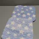 Homimp 2 Pack Guinea Pig Bed, Waterproof Reusable Small Animal Bed,Super Absorbent Pee Pad Mat for Rabbit Bunny Hamster Rat Hedgehog Chinchilla,Washable Fleece Cage Liners 12"x12" Blue