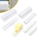 Foam Block for Midea U Shaped Window Air Conditioner, Air Conditioner Window Seal Kit, Prevent Cold and Hot Air Leakage, Winter Summer