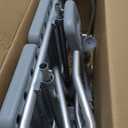 Drive Medical 12011KD-1 Tub Transfer Bench For Bathtub, Height Adjustable Shower Bench with Backrest, Shower Shower Chair Bath Seat for Elderly, Seniors, Arm Support for Transfer, 400 Weight Cap