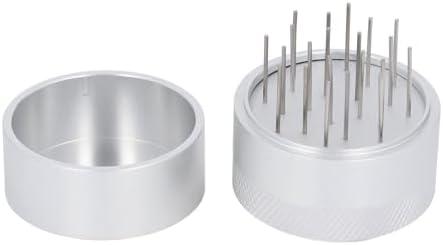 Coffee Needle Distributor, Stainless Steel Needle Type Distribution Tool, Coffee Stirrer for Home or Office Use, 58mm