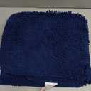 OLANLY Dog Door Mat for Muddy Paws 59x24, Absorbs Moisture and Dirt, Absorbent Non-Slip Washable Doormat, Quick Dry Chenille Mud Mat for Dogs, Entry Indoor Entryway Carpet for Inside Floor, Navy Blue