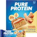Pure Protein Caramel Churro Bars - 12 Count Box | 20g High Protein, Gluten-Free, On-the-Go Snack | Ideal Pre & Post-Workout Fuel | Low Sugar, Great Taste!