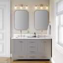 ML Lighting 3683-MG Moven 22" Wide 3-Light Vanity - Modern Gold