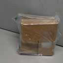 Kraft Cupcake Boxes Individual 60 Pcs with Inserts, Cocoa Bomb Packaing Single Brown Cupcake Containers Paper 3.5" Holders for Cookies, Pastries,Wedding Baby Shower Birthday Graduation (Auto-Folding Kraft)