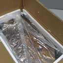 3-Tier Clamp On Desk Shelf, Adjustable 360 Rotatable Above or Under Desk Storage Shelves Holds 33 lbs, Heavy Duty Desktop Organizer with Pegboard Accessories  3 Hook for Home Office Dorm