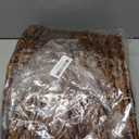 5-Piece Rattan Christmas Tree Collar - 26" Rustic Farmhouse Tree Skirt- Xmas Tree Base Cover for Christmas Decoration- Woven Holiday Tree Ring Accessory for Home, Living Room (Brown, 26 in)