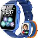 MOKAST Kids Smart Watch Toys for Boys Girls – Children Watch for Kids 412 Years Touch Screen Watches with 15 Games Video Camera Music Player Alarm School Mode Education Birthday Gifts (Navy)