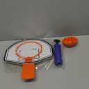 ArtCreativity Trash Can Basketball Set, Includes Clip-On Hoop with Backboard, Inflatable Ball and Pump, Fun Indoor Basketball Hoop for Kids, Office Toys for Adults, Great Birthday Gift Idea