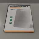 Titanium Cutting Boards for Kitchen [Set of 3], Double Sided Pure Titanium Cutting Board | Easy to Clean | Dishwasher Safe | Food-Grade Raw & Cooked Foods or Outdoor Camping Chopping Board (Silver)