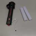 Light Up Sword, Flashing Dueling Sabers for Kids with FX Sound Retractable Blade, 7 Light Color War Warriors Weapon Toy, Cool Halloween Cosplay Costume Party Decoration Christmas Birthday Gift Black