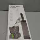 Fresh Meat Slicer, Cleaver Kitchen Knife Set Manual Meat Slicer for Beef Pork, Adjustable Thickness 2mm or 4mm, Manual Jerky Slicer for Home Cooking BBQ Hot Pot(COLOR:Black)