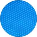 YUEWO Round Solar Cover, Blue 8 Foot Heat Retaining Solar Blanket Pool Heater Cover for for Above-Ground and In-Ground Pools Hot Tub Spa