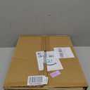 Cut-Out Design 16" Short Dog Gate for Small Dogs, Foldable Retractable Puppy Gate Indoor - Freestanding Lightweight Pet Barrier for Doorways, Stairs, Hallways (Extends to 41", White)