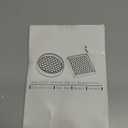 Non Slip Furniture Pads - 2" Anti Skid Caster Cups, 12PCS Round Furniture Coasters for Hardwood Floors, Anti Slide Furniture Cup Bed Couch Floor Protectors,Furniture Stoppers to Prevent Sliding(Black)