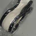 LKWLIKEI Car Steering Wheel Cover, Universal 15 inch, The Latest Microfiber Leather Breathable Technology Fabric, Non-Slip, Comfortable, Warm in Winter and Cool in Summer, Black