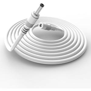 Tonton 21W 10Ft Extension Cable 15V for Ring Solar Panel and Super Solar Panel, Google Nest WiFi AC2200 Router 2nd Gen, Google Nest Home Hub, Echo 1st 2nd Gen, Echo Show Plus, Look, Link, Fire TV 2nd