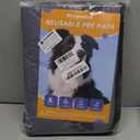 Washable Pee Pads for Dogs, 4 Pack Absorbent Reusable Training Dog Pads Pet Puppy Pads, Non-Slip Potty Pads for Whelping, Playpen, Crate, Bed, Grey 18"x24" (Gray)