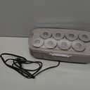 INFINITIPRO BY CONAIR Ceramic Flocked Hot Rollers for Long, Medium, and All Hair - Hair Curler - Hair Roller Clips Included - 2 inch Rollers