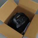 Amazon Basics Oscillating Ceramic Space Heater, Portable Fast Heating Indoor Solution, With Overheat and Tip-Over Protection, Thermostat, 1500W, 7.52"D x 6.34"W x 9.45"H, Black