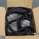 Heated Cat Bed Indoor, 20" Round Donut Deep Sleep Calming Heated Pet Beds for Cats and Small Dogs, Comfort Electric Thermal Cat Warming Bed with Adjustable Heating Pad, Washable and Indoor Use