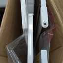 Regalo Safety 29-38.5" Baby Gate for Doorways & Bottom of Stairs, Pressure Mounted Baby Gate with Door for Babies, Toddlers & Pets, Tested & Safe for 30 Years, American Designed, American Owned, White