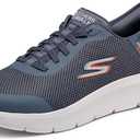 SKECHERS MACHINE WASHABLE GO WALK FLEX HANDS UP GRAY 10.5