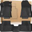3W Floor Mats for Subaru Forester 2026 2025 (Gas & 2026 Wilderness only)
3PCS, All Weather Non-toxic TPE Custom Fit 2026 2025 Subaru Forester , Car Accessories，1st-2nd Row Floor Mats