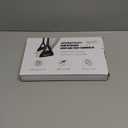 Airplane Foot Hammock, No Collapse Foot Rest for Plane Travel with Extended Adjustment Strap, Portable Desk Foot Hammock with Thickened Foam, Foot Sling Travel Essentials to Relax Your Feet (1 Pc Black)