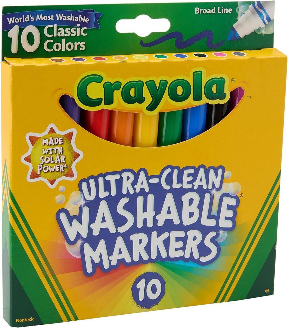 Crayola Broad Line Markers 10ct
