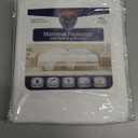 All-in-One Mattress Protector, Zippered Encasement, Water & Stain Resistant, Triple Seal Protection, Full, White