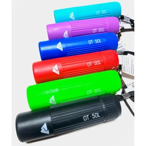 Ozark LED Mini Flashlight with 50 Lumens 3 AAA Batteries (included)