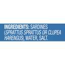 Chicken of the Sea Sardines in Water, 3.75 Ounce Can (Pack of 1), Wild Caught Canned Sardines, Highly Nutritious (EXP 10/05/28)
