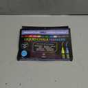 MoodClue Liquid chalk markers 12 neon erasable Whiteboards, glass boards, chalkboards, windows, mirrors, car windshields, auto, glass. Odorless, non-toxic. Wet or dry erase. Thick and thin tip