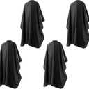 Hair Salon Capes with Snap Closure Waterproof Hairdressing Styling Hair Cutting Coloring Nylon Cape for Barber Hairdressers (1 PACK)