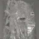 25 pcs Glowing Ribbon Wand for Wedding,LED Light Up Wand with 3 Colorful Flashing Modes,Romantic Decoration Gift for Bride&Guests,Silk Fairy Wand with Bells for Birthday,Wedding,Raves,Concert