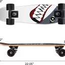 KO-ON Skateboard, 22 Inch Mini Cruiser Complete Skateboard