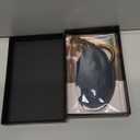 Leather Key Fob Cover with Keychain Compatible with Loniq 6 Grandeur GN7 KONA Santa fe Elantra (Blue)