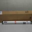 AOSKY Blackout Roller Shades Cordless Blinds for Windows, Free-Stop Shades with Valance, Thermal Insulated Fabric, UV Protection, Natural Woven Blinds for Home and Office (27" W x 72" H, White)