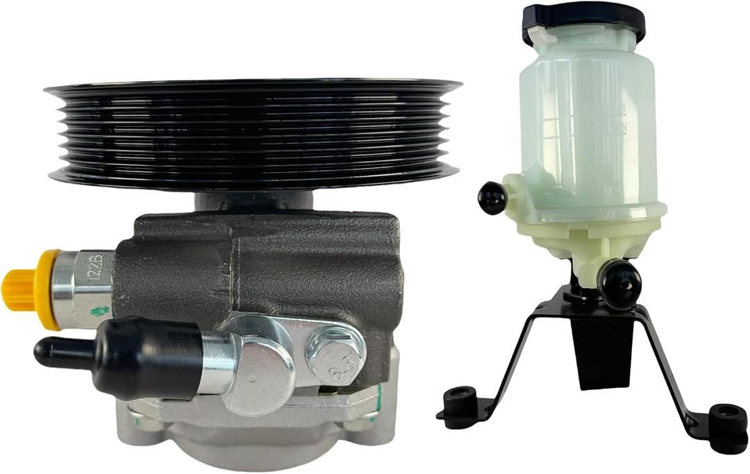 Power Steering Pump with Pulley & Reservoir Fit for 2003-2009 for Lexus GX470 4.7L, 2003-2009 for Toyota 4Runner 4.7L,21-5371