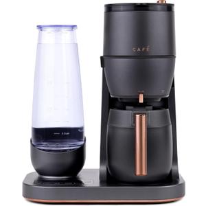Café Specialty Grind and Brew Coffee Maker, Single-Serve Option, 10-Cup Thermal Carafe, WiFi Enabled Technology, Smart Home Kitchen Essentials, SCA Certified, Barista-Quality Brew, Matte Black