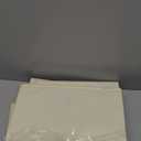 Dreamzie 6 Pack Bed Sheet Organizers and Storage - Front Window and Label - Foldable Linen Closet Organizers and Storage - Beige