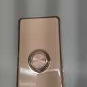 LeYi for Google Pixel 6 Case: 360 Rotatable Ring Holder Magnetic Kickstand, Plating Rose Gold Edge Protective for Google Pixel 6 Case, Pink