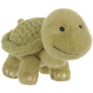 Apricot Lamb Charming Turtle Plush Stuffed Animals for Kids, Soft Cute Plush Toys for Baby Girl and Boy, Fluffy Charming Turtle Green 9.5 Inches
