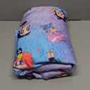 Jay Franco Kids Plush Throw Blanket  Ultra Soft Cozy Plush Fleece for Bed, Couch, Sofa, Home Dcor, Official Licensed Huntrix and Saja Boys, Light Purple - Kpop Demon Hunters, 50x60 - Large Throw